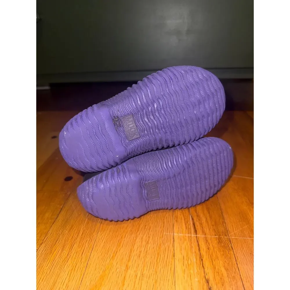 Muck Boot Company Kids Boots Size 10 Purple Zebra Waterproof Neoprene Rubber